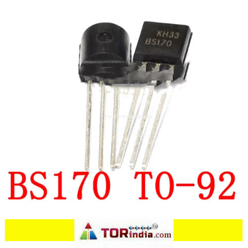 BS170 3PIN NPNTRANSISTOR,BS170 N-CHANNEL ENHANCEMENT MODE FIELD EFFECT TRANSISTOR