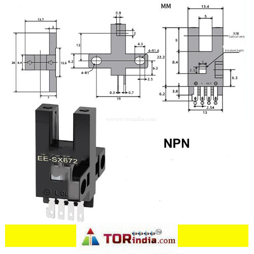 EE-SX672 SENSOR NPN, EE-SX672 U slot sensor photoelectric switch