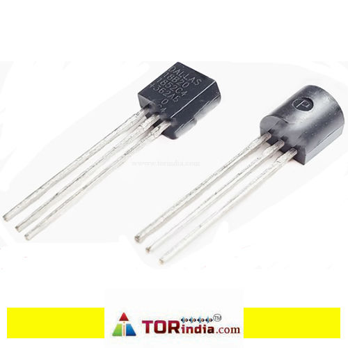 DS18B20 TO-92,DS18B20+ DS18B20 Programmable Digital Thermometer / Temperature Sensor TO-92