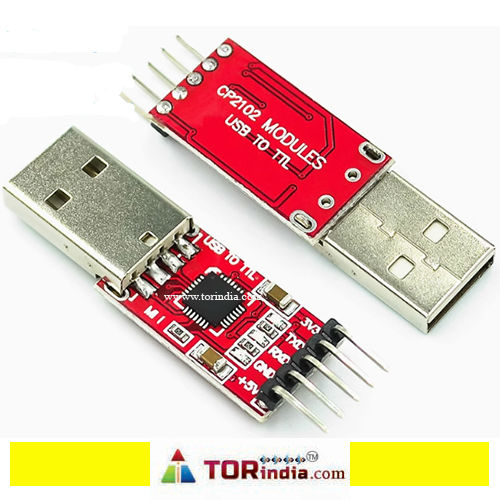 USB TO TTL CP2102 USB-TTL UART Module CP2102 RED PCB