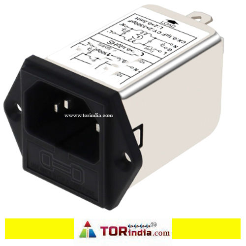 10AMP EMI FILTER WITH FUSE HOLDER