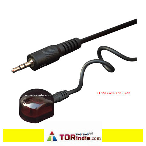 Set-top box IR remote control infrared receiving extension cable 3.5mm plug 1.5m infrared interface with LED indicator