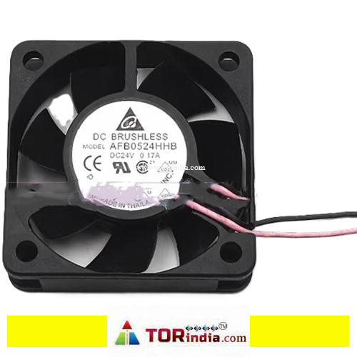 AFB0524HHB 24V 0.17A 2WIRE inverter chassis power supply cooling fan Ball Bearing 50X50X15 SIZE