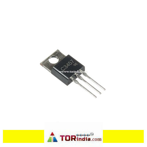 2SC3457 TO-220-3  C3457 TO220 INDUSTRIAL Power Bipolar Transistor, N-CHANNEL 3A, 800V, NPN, TO-220AB,