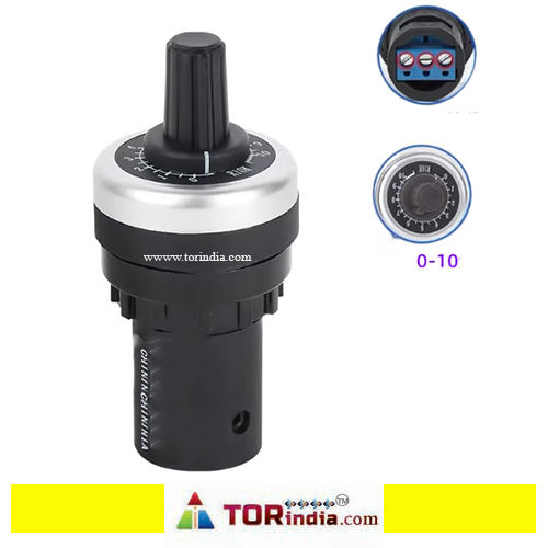 10K potentiometer with button distribution box 22mm