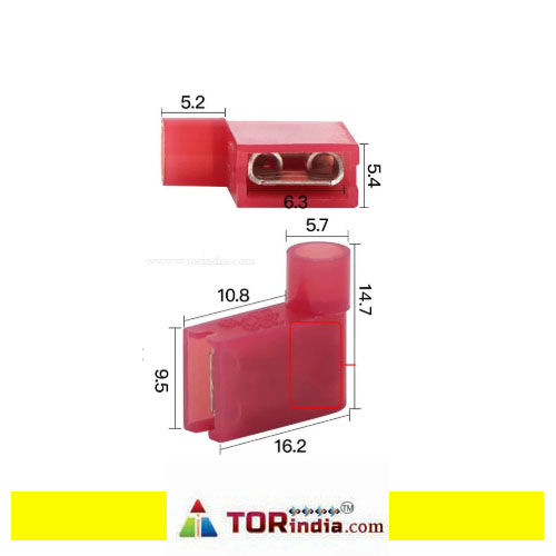 0.5-1.5 square CABLE LUGS red 