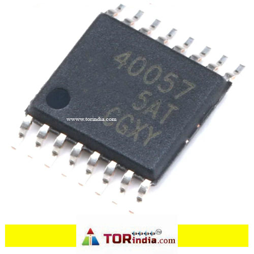TPS40057PWPR 16-HTSSOP DC/DC Cntrlr Single-OUT Step Down 1000kHz WIDE INPUT 8V-40V UP