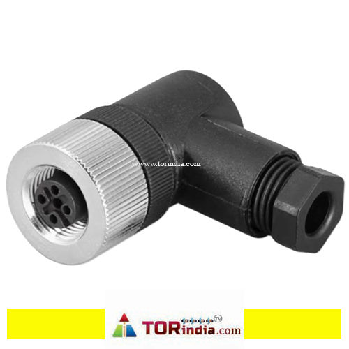 4PIN M12 connector Elbow solder-free plug proximity switch sensor